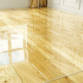 Large Clear PVC Chairs Mat Furniture Pad Carpet Cover, Hardwood Floor Protector Rectangular Waterproof Vinyl Runner Rug, Non-Slip Oil-Proof Tablecloth (Color : Clear, Size : 4x13ft(122x396cm))