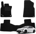WENNEBIRD Superior Carpet Floor Mats for 2025-2026 Toyota Camry, 0.6-Inch Ultra-Thick, Noise-Reducing, All-Weather Waterproof Anti-Slip – 3-Pc Set