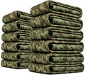 US Cargo Control Camo Moving Blankets 80'x72' MBCAMO, (65 lb/doz weight), Professional Quilted Large Moving Blankets, 12 Pack Utility Blankets, Use for Packing, Shipping, Hunting, Camping
