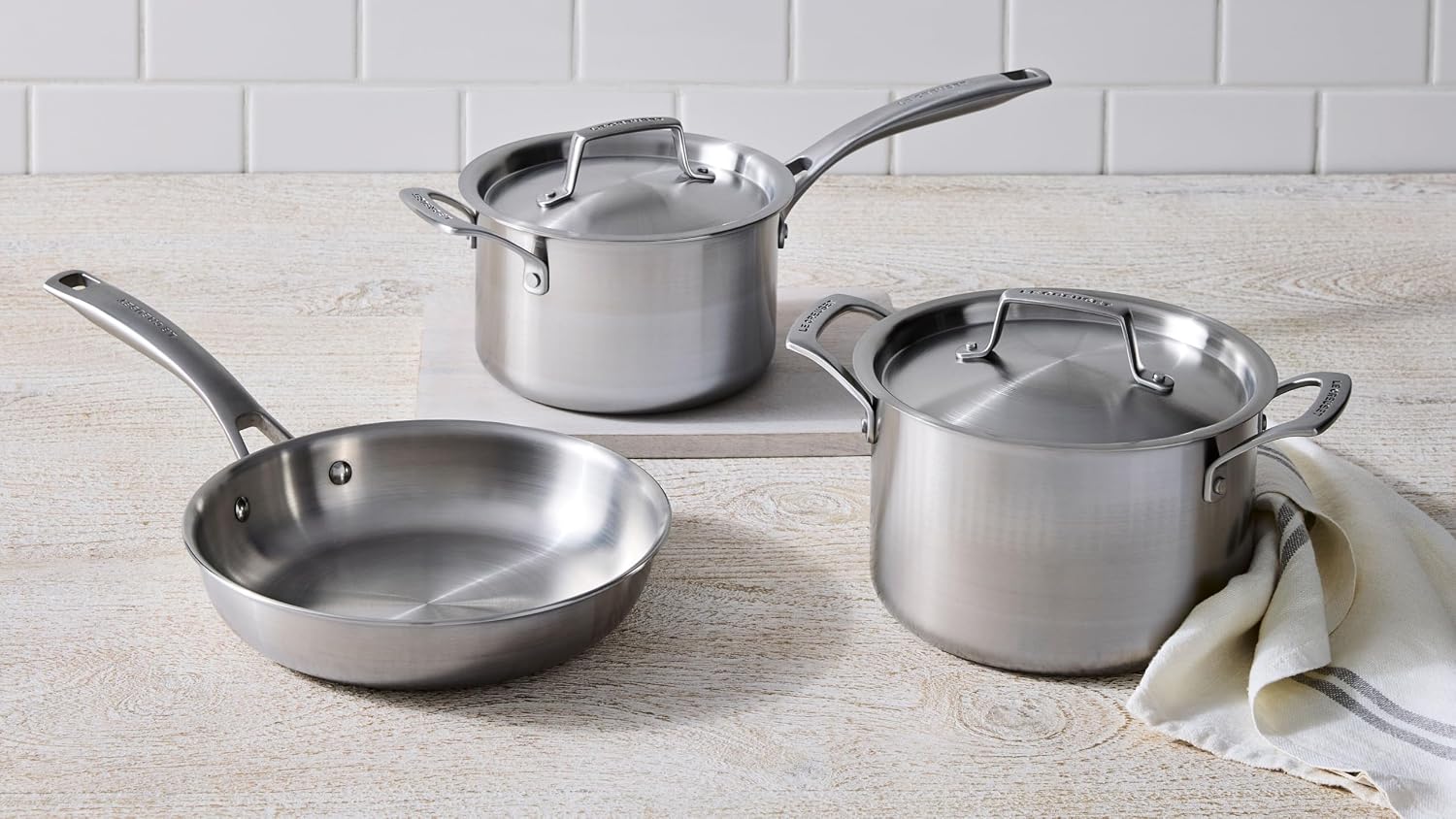 Le Creuset Stainless Steel Essential 10-Piece Set