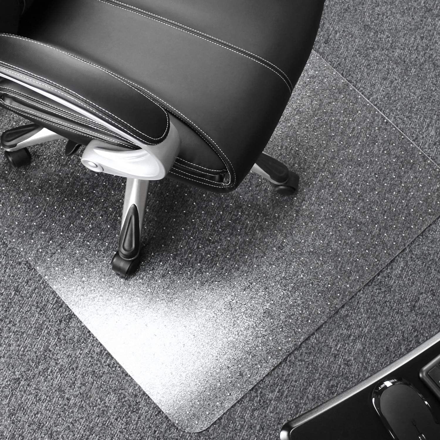 FLR1115227ER - Cleartex Plush Pile Rectangular Chairmat
