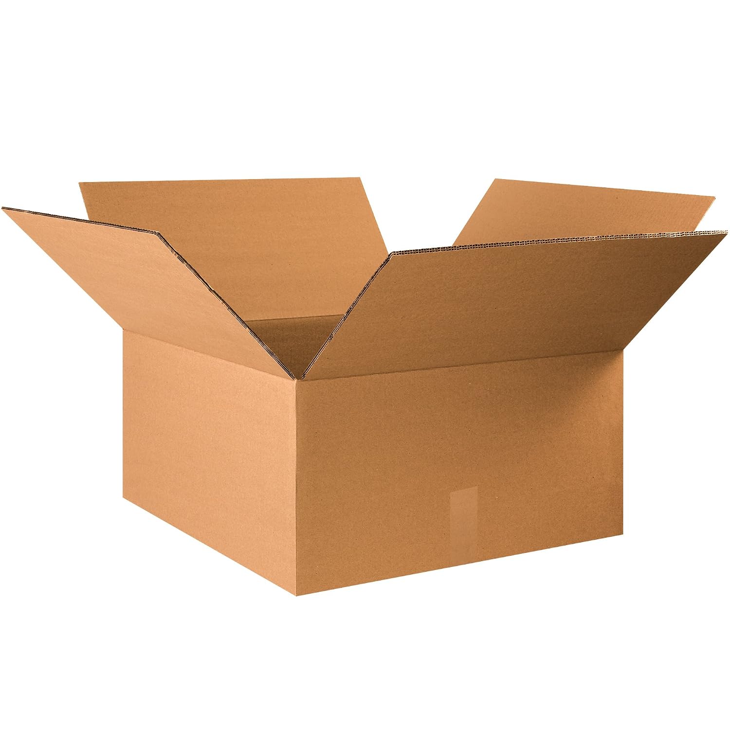 Box USA 10 Pack of Heavy-Duty Double Wall Corrugated Cardboard Boxes, 22' L x 22' W x 12' H, Kraft, Shipping, Packing and Moving