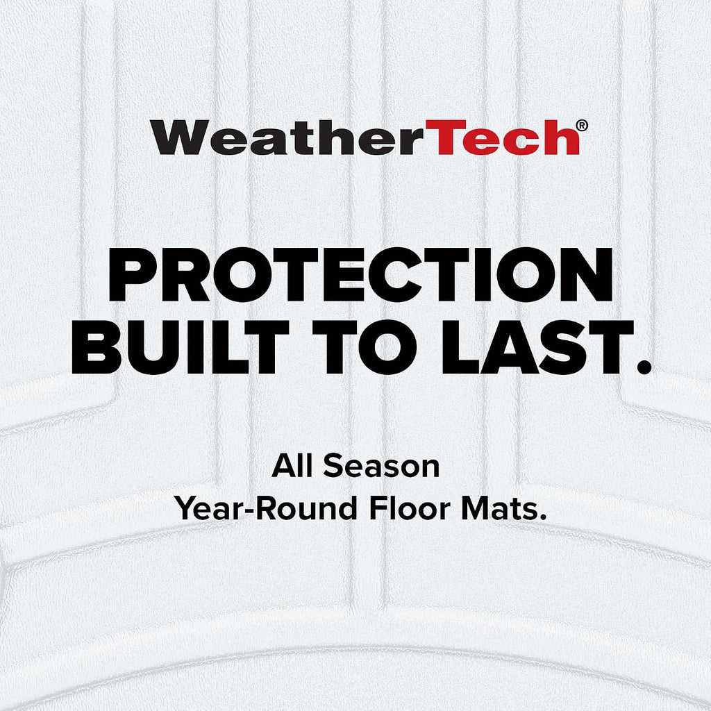 WeatherTech Custom Fit FloorLiners for Ford Maverick Hybrid - 1st & 2nd Row (471745-1-2), Cocoa