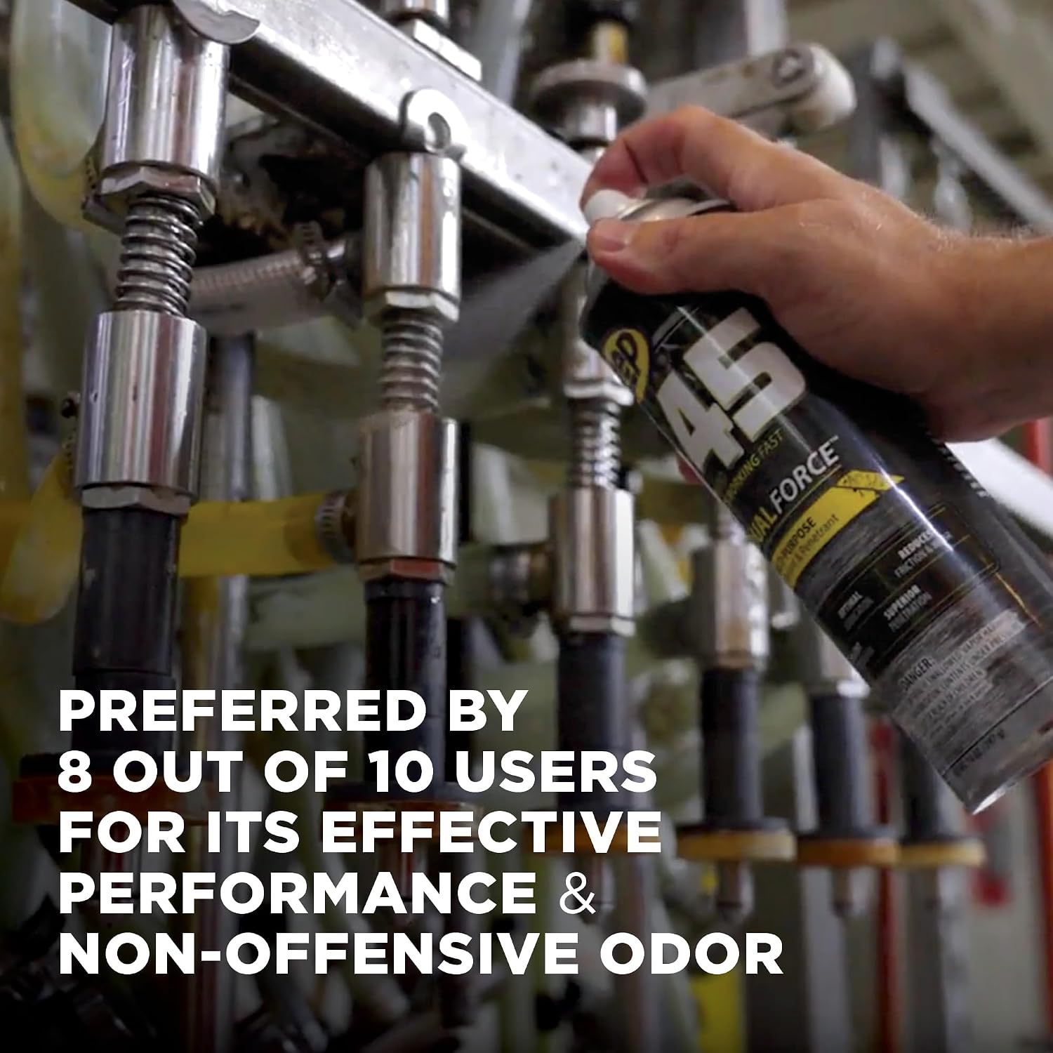 Zep 45 Dual Force Multi-Purpose Lubricant and Penetrant Aerosol - 14 oz (Case of 12) - 374301 - Professional Formula Dual Purpose, Low Odor, Optimal Lubrication, Reduces Friction and Wear