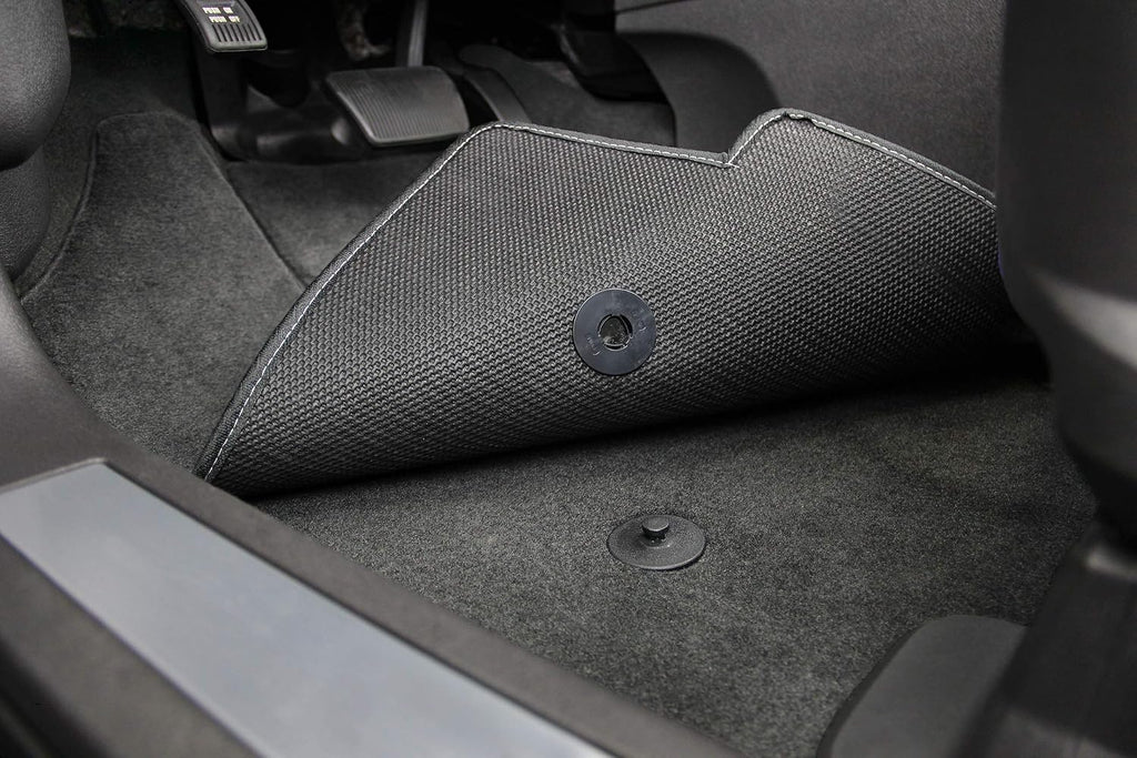 Lloyd Mats Floor Mats for Cadillac CT5 2020-2026 | 2PC Front Mats | Charcoal | Non-Slip Backing | RWD