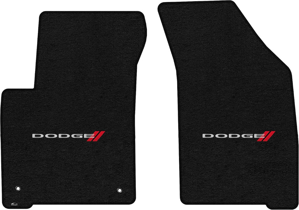 Lloyd Mats Floor Mats for Dodge Journey 2011-2019 | 2PC Front Mats | Charcoal | Non-Slip Backing