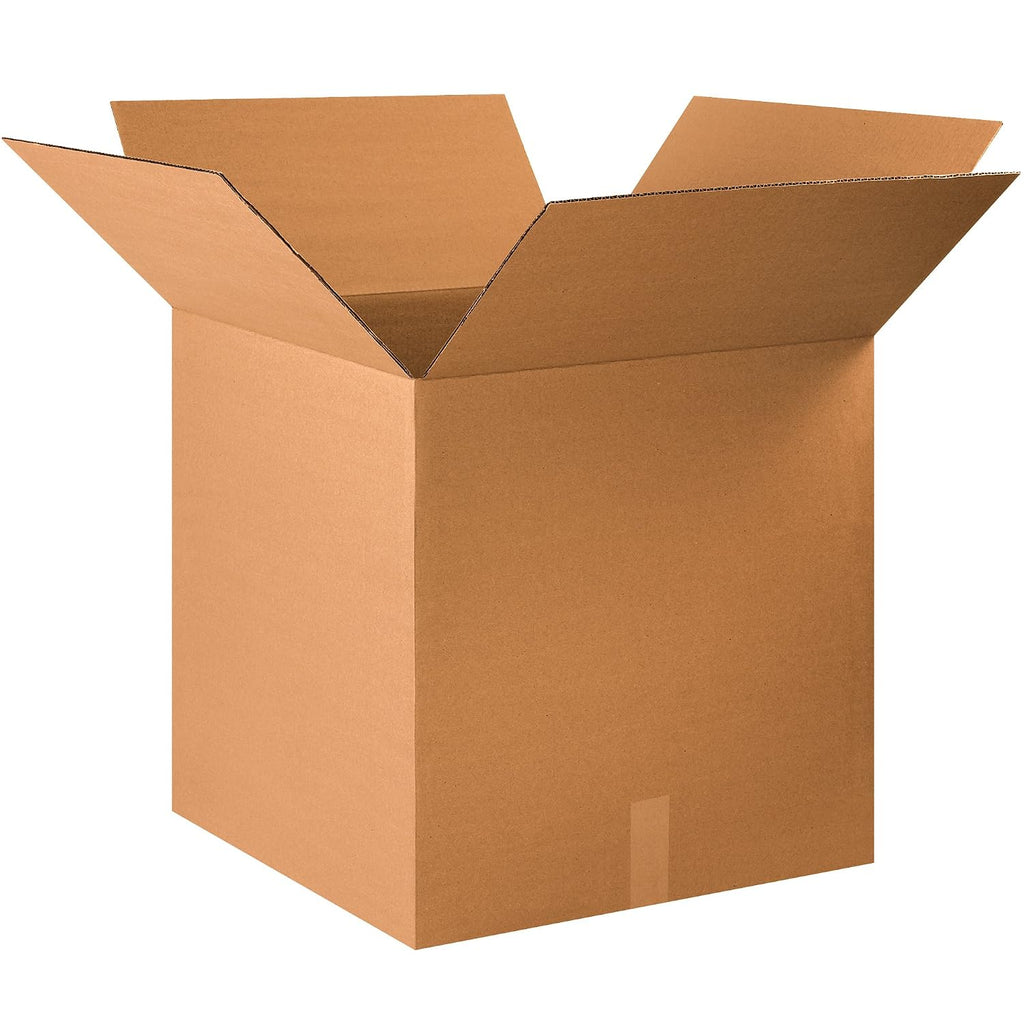 BOX USA 22x22x36 Tall Corrugated Boxes, Tall, 22L x 22W x 36H, Pack of 10 | Shipping, Packaging, Moving, Storage Box for Home or Business, Strong Wholesale Bulk Boxes
