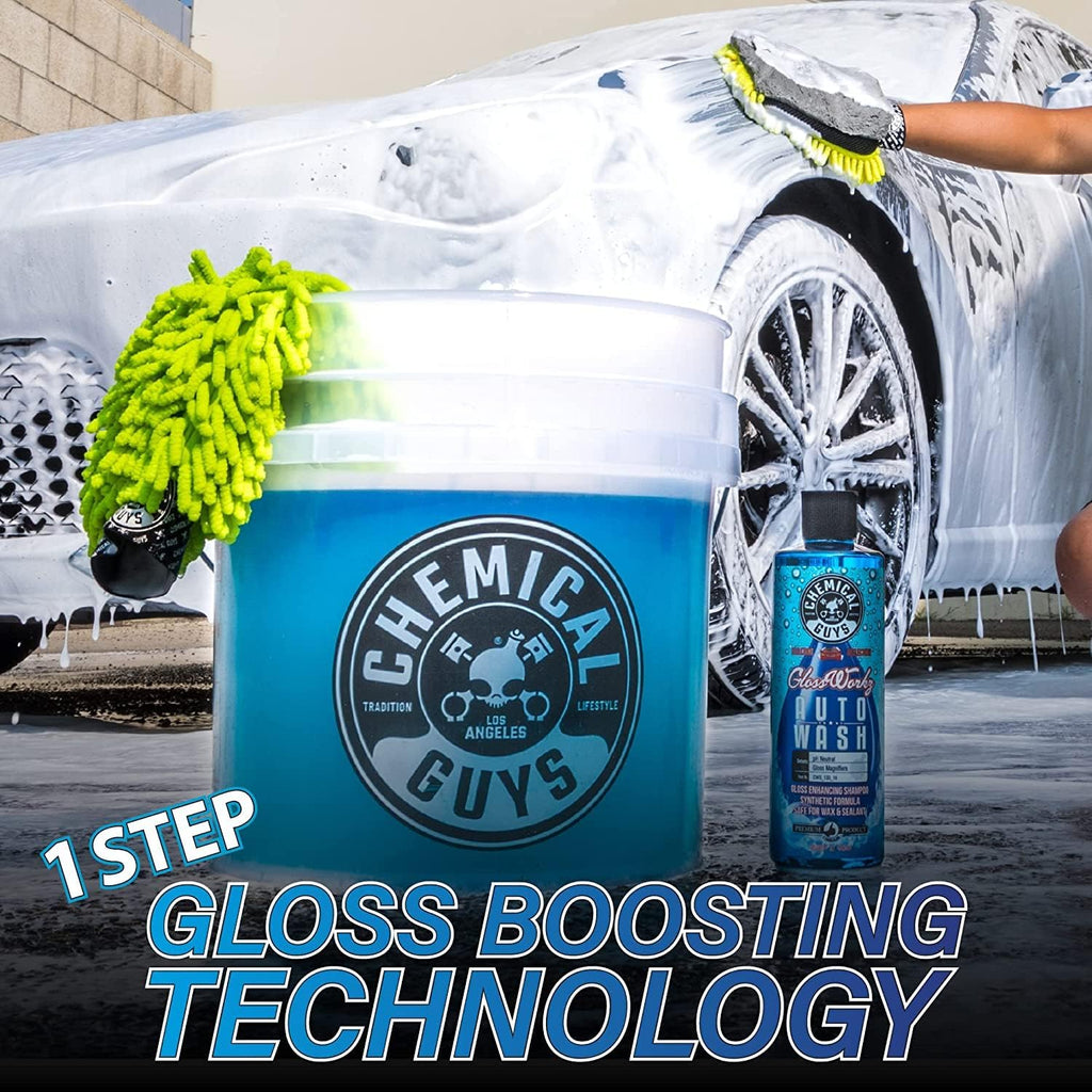 Chemical Guys EQP317 Torq Professional Foam Cannon and Glossworkz Auto Wash, 1 Gal, 128 fl. oz, 1 Pack