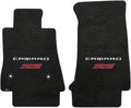 Lloyd Mats VELOURTEX Floor Mats for Camaro 2016-ON 2PC Mats Ebony VELOURTEX Camaro + SS RED Double Logo
