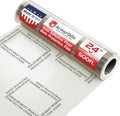 ArmorDillo Dealer Must Remove Floor Mats – 1 Roll, 24' x 600' Clear Plastic Film | Automotive Carpet Protection Adhesive Roll for Car Detailing, Service Shops, and Disposable Floor Covers