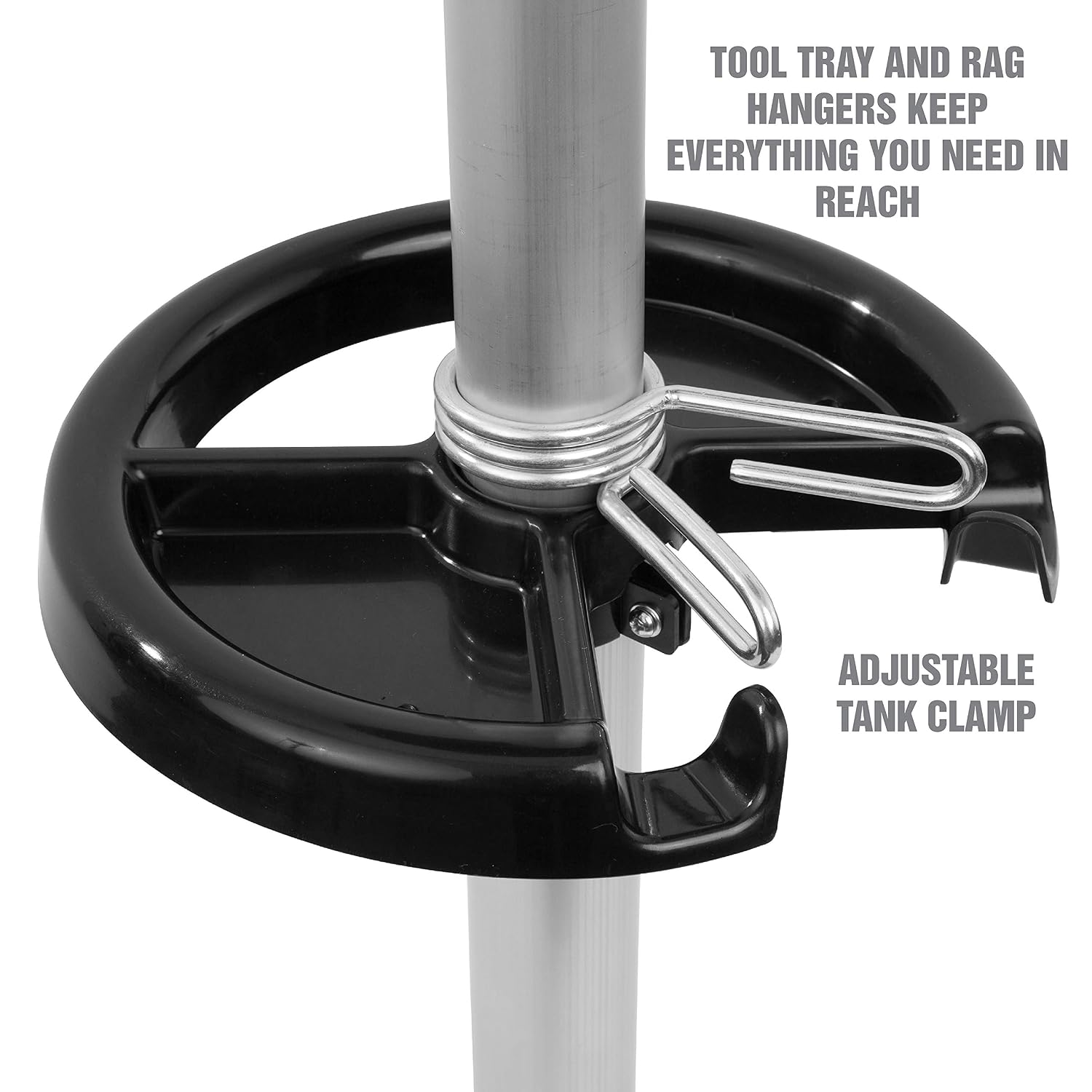 OEMTOOLS 18 Gallon Oil Drain Container, Upright Adjustable Oil Drain Tank