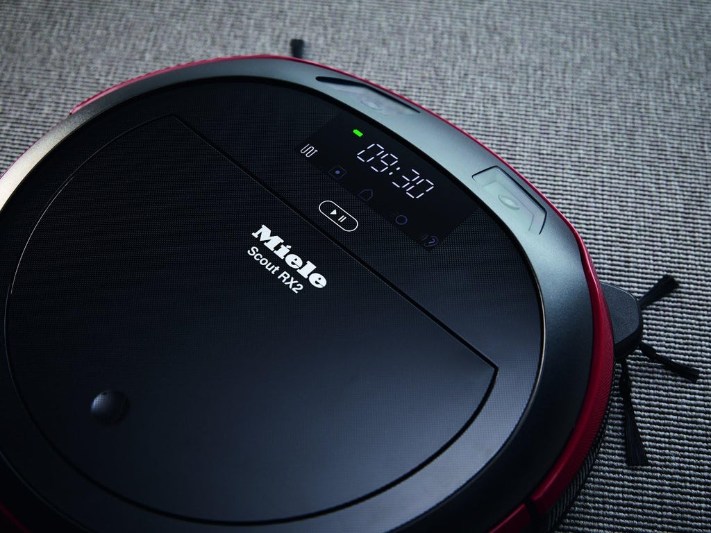 Miele 41LQL000USA Scout RX2 Robot Vacuum, Autumn Red