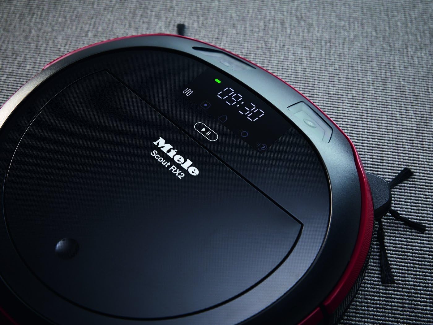 Miele 41LQL000USA Scout RX2 Robot Vacuum, Autumn Red