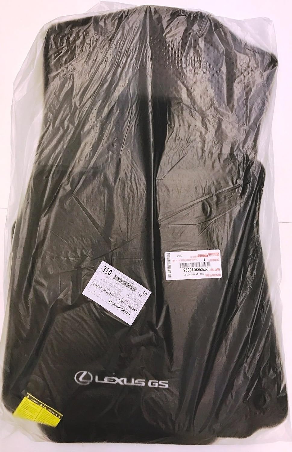 LEXUS NEW OEM Factory Carpet Floor MAT Set 2013-2017 GS350 GS450H 2WD Black