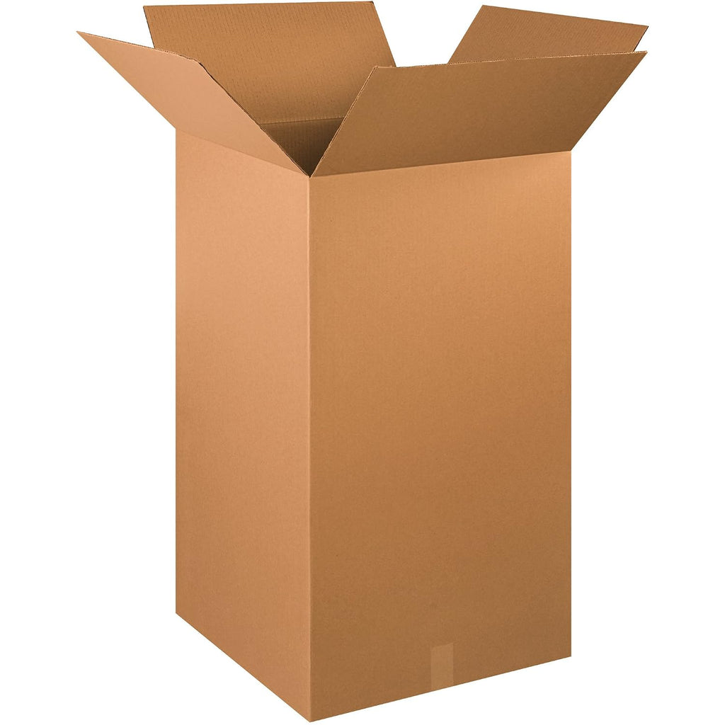 Box USA Moving Boxes Tall 20' x 20' x 36'Pack of 25, Durable Kraft Corrugated Boxes for Shipping, Packaging, Moving & Storage Boxes