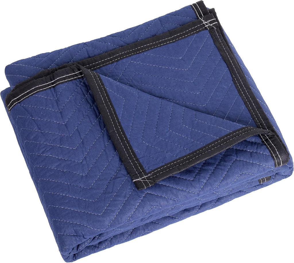 12 Moving Blankets Packing Blankets 80'72' Professional Quilted Shipping Thick Furniture Pads-the Tool for Movers Heavy Duty Moving Blankets