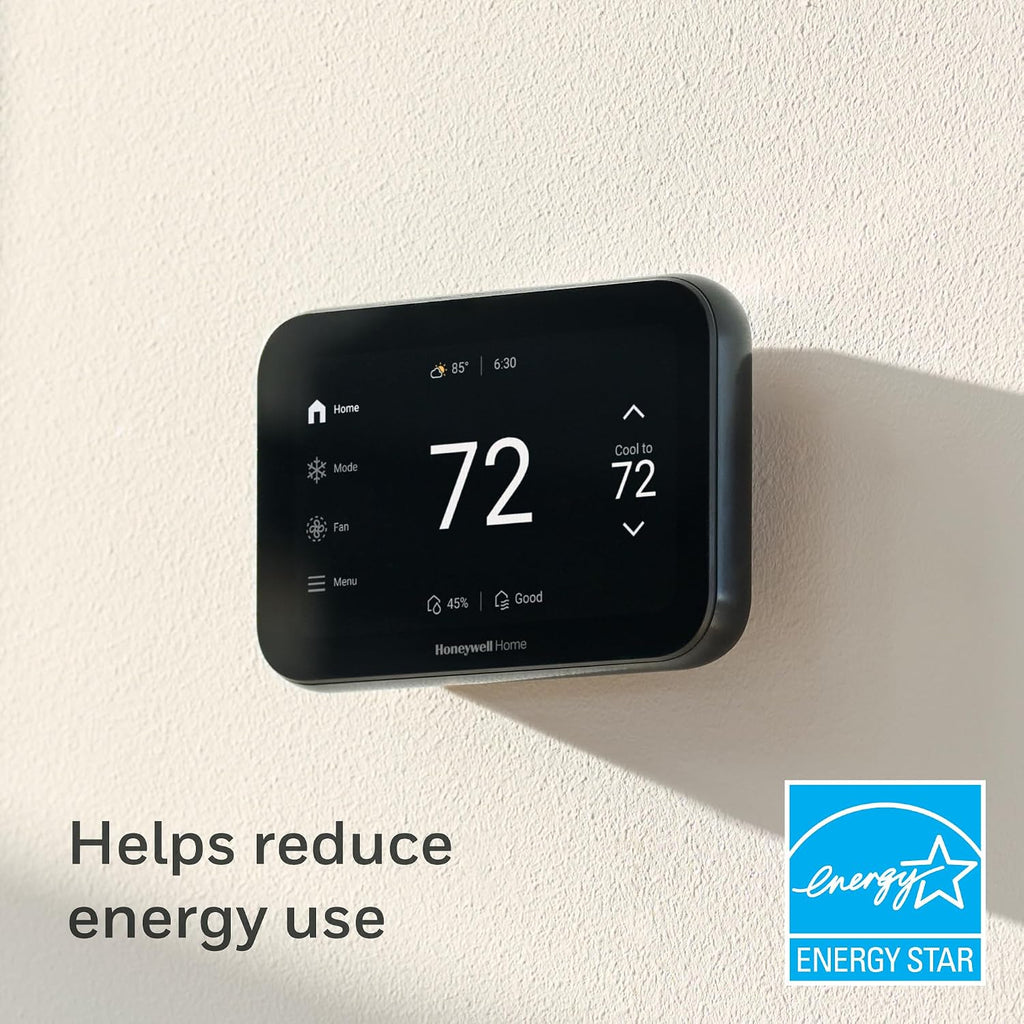 Honeywell Home X8S Premium Smart Programmable Wi-Fi Thermostat, Video Doorbell Access, Humidity Control, 5' Customizable Touchscreen, Sensor Feature, Energy Star, Works w/Alexa,Matter,Apple,Google