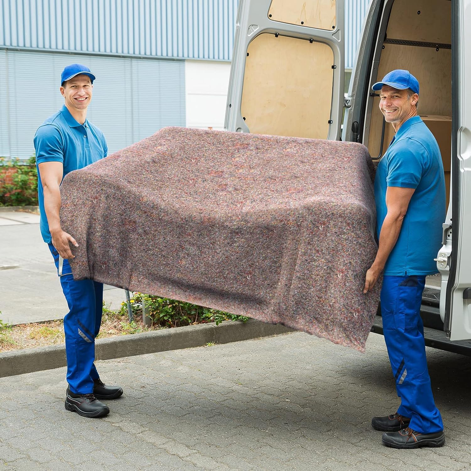ZENY Moving Blankets, 12 Pack, 54'' x 72'', 21 lb/dz, Economy Shipping Packing Blankets for Moving and Storage (36 Pack)