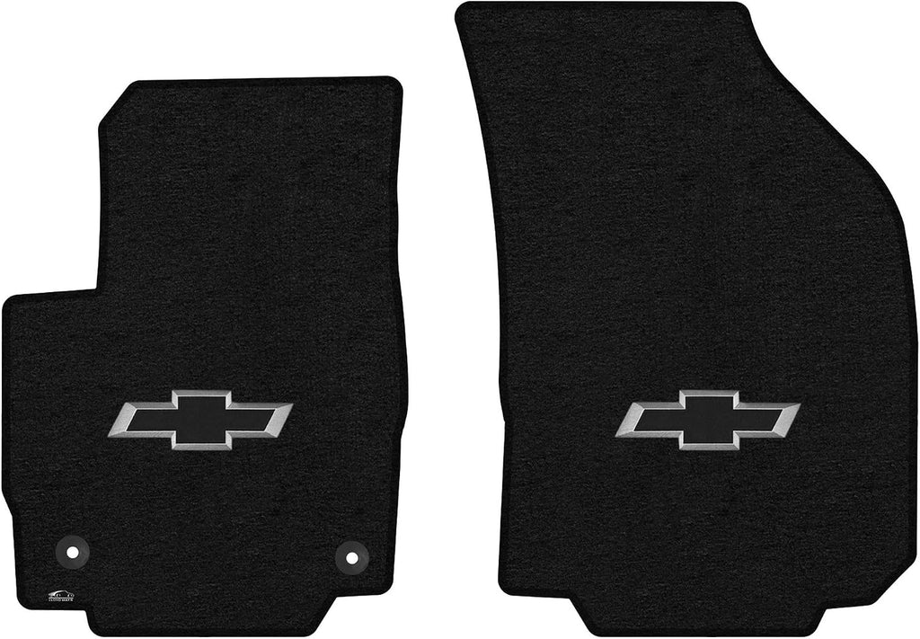 Lloyd Mats Floor Mats for Chevrolet Equinox 2018-2024 | 2PC Front Mats | Charcoal | Non-Slip Backing | (Not EV)