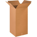 BOX USA 18 x 18 x 36 Corrugated Cardboard Boxes, Tall 18'L x 18'W x 36'H, Pack of 10 | Shipping, Packaging, Moving, Storage Box for Home or Business, Strong Wholesale Bulk Boxes