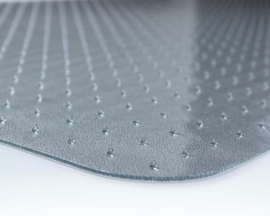 Marvelux 47' x 53' Heavy Duty Polycarbonate Office Chair Mat with Lip for Carpets | Transparent Carpet Protector for Low, Standard and Medium Pile Carpeted Floors | Multiple Sizes