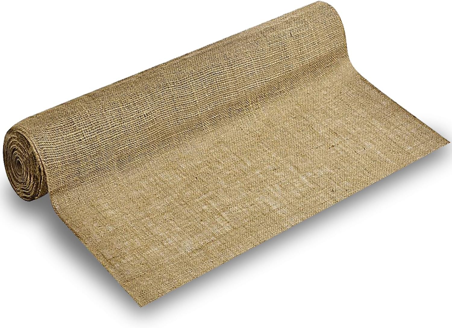 Pico Textiles 60' Wide Burlap - 20 Yard, (60 Feet) - Premium Natural Burlap Fabric, Sold by The Yard - Great for Weddings, Home Crafts, Garden Fabric, Table Runner, Tablecloth and More