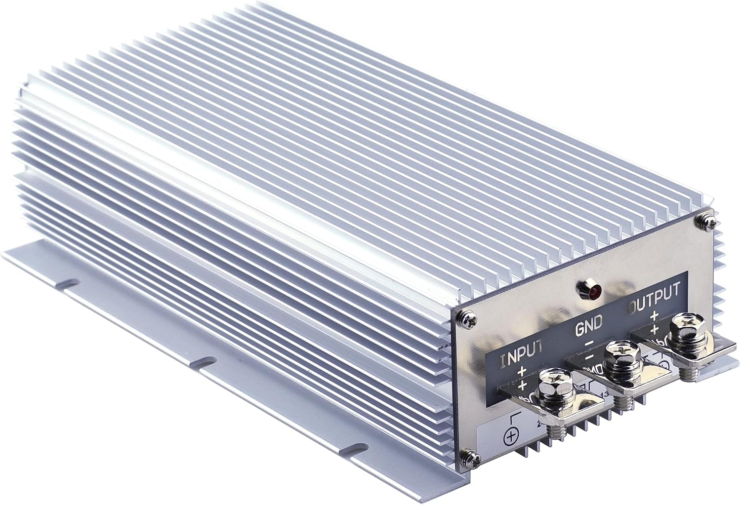 DC 24V Step Down to 13.8V 120A 1656W Converter Voltage Regulator, Waterproof DC/DC Voltage Reducer Buck Transformer Power Supply for Golf Cart