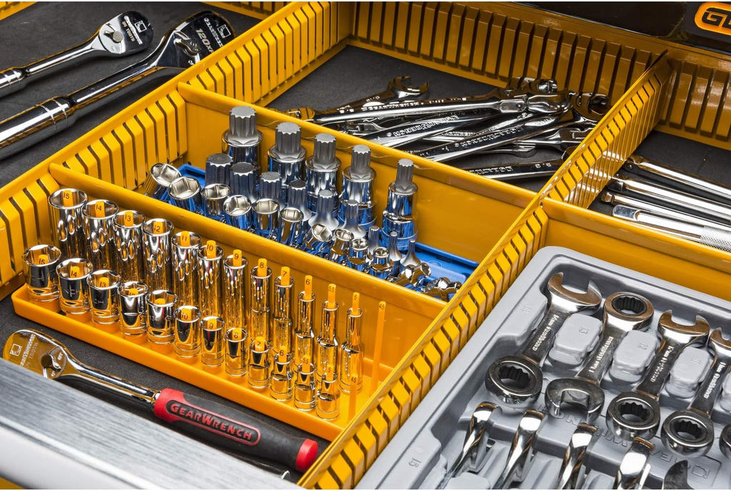 GEARWRENCH 42' 11 Drawer Mobile Work Station, Black & Orange - 83169