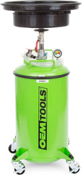 OEMTOOLS 24861 21 Gallon Waste Oil Drain, Automotive Oil Container with Adjustable Oil Changing Funnel, Waste Oil Storage Tank, Motor Oil and Coolant Drain