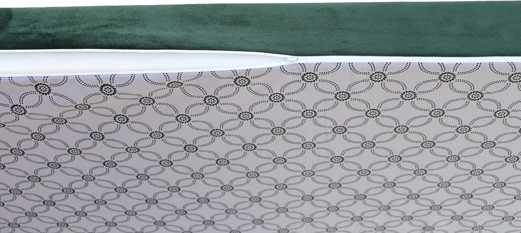 Custom Bench Cushion 72Inch,Indoor Outdoor Patio Furniture Cushions,Non-Slip Bench Pads,Chair Cushion Sofa Pads for Piano Window Entryway Dining Seat,Optional Piping,Removable,Dark Green 24' X 72'X 2'