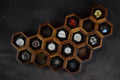 Extra Large Superior Rosewood Honeycomb Watch Box Display Case Holder Collector Organizer for Men, Men's Vintage Watch Storage Box to Store and Keep your Watches Safe and Sophisticated.