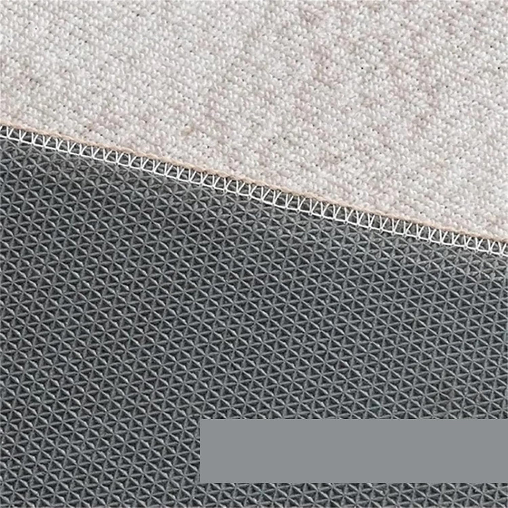 Carpet Chair Pad Semi-Circular Desk Computer Chair Carpet Creative Bedroom Rug Easy to Care Non-Slip Decorative Mat(Color 5,90x140cm)