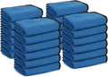 ZENY Moving Blankets 12 Pack, Heavy Duty 35 lb/dz, Quilted Furniture Pads Large 80x72 Inches for Moving and Storage (24, Blue)