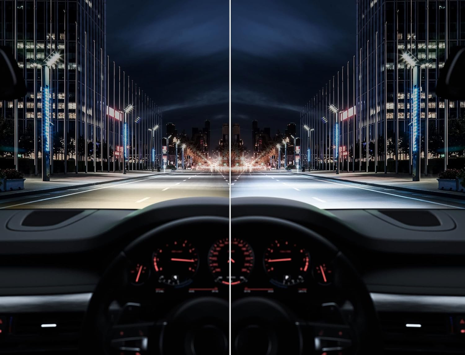 OSRAM Night Breaker H4 LED; Up to 230 Percent More Brightness, Legal Low and High Beam with Road Legal in Germany and Austria, Black