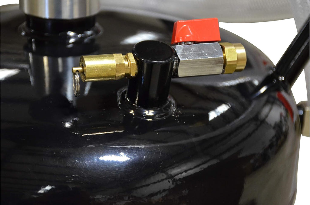 JohnDow Industries JDI-18DC 18-Gallon Self-Evacuating Portable Oil Drain with Auto-Check Technology, Adjustable 36-59' Height, 16' Funnel & 6' Hose – Heavy-Duty Waste Oil Drain for Auto Shops