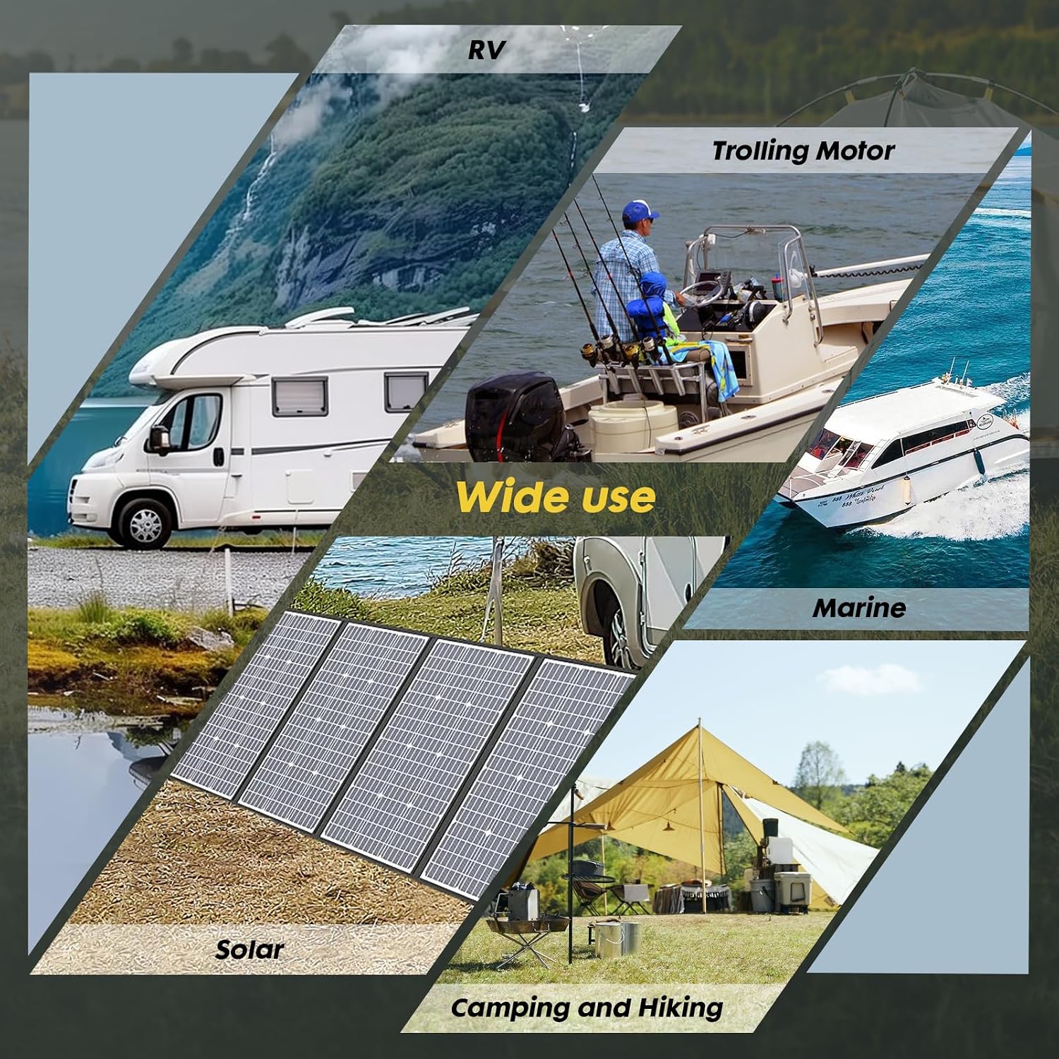 36V 100Ah LiFePO4 Battery with IP67 Waterproof Case, Built-in Monitor & Anderson Plug, 120A Smart BMS, Grade A Cells Lithium Battery for 36V Trolling Motor, Golf Cart, Marine, RV, Solar