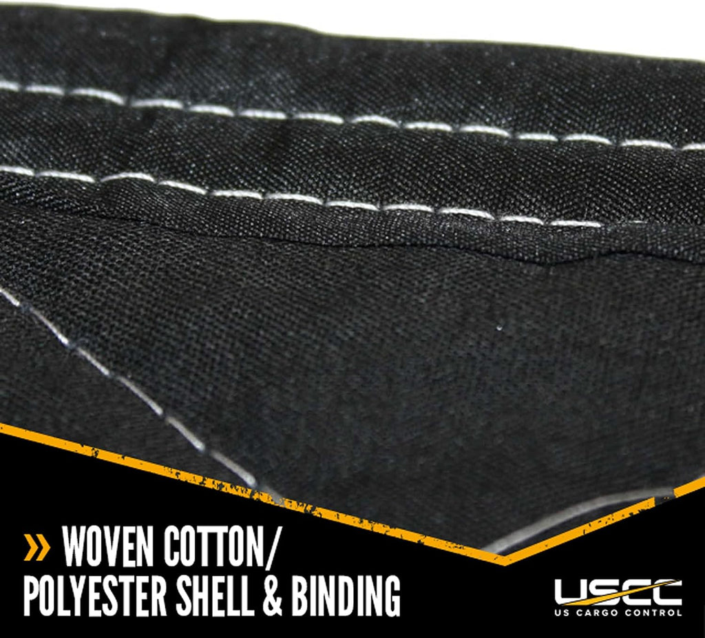US Cargo Control Moving Blankets 80'x72' Performance Mover (75 lb/Dozen), Professional Quilted Large Moving Blankets, Furniture Packing Pads, 4-Pack