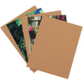 BOX USA Chipboard Sheets, 12' x 18', Kraft Brown, 22 Pt. Medium Duty, for Package Protection, Scrapbooking and Picture Frame Backing, 420 Sheets