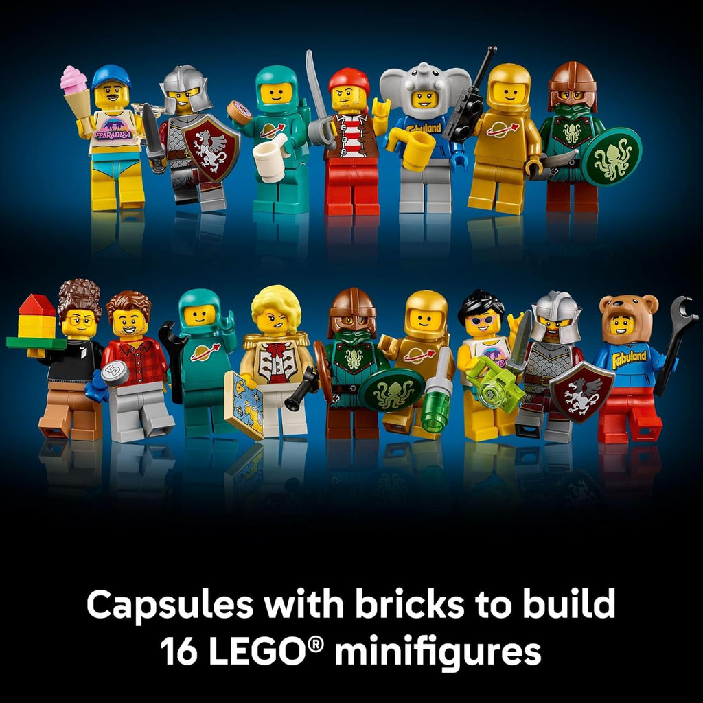 LEGO Ideas Minifigure Vending Machine Building Set for Adults - Creative Office Decor or Home Book Shelf Display - Capsule Dispensing Toy - Nostalgic Gift for Men and Women, 18+ - 21358