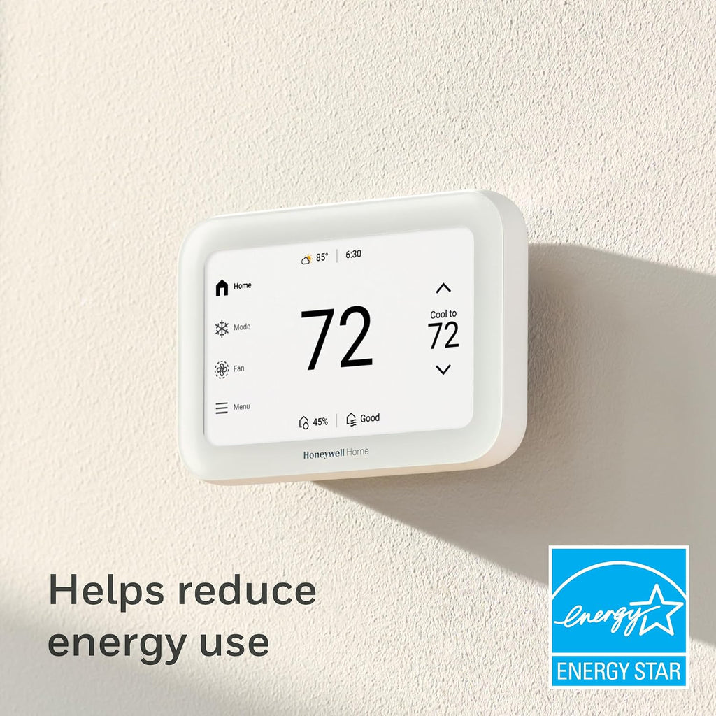 Honeywell Home X8S Premium Smart Programmable Wi-Fi Thermostat, Video Doorbell Access, Humidity Control, 5' Customizable Touchscreen, Sensor Feature, Energy Star, Works w/Alexa,Matter,Apple,Google