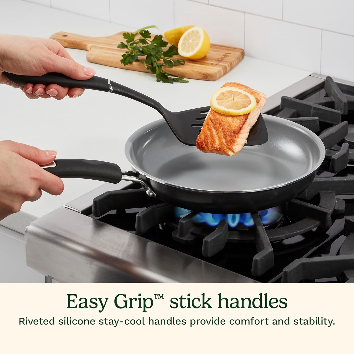 Cuisinart, 12-Piece Classic Ceramic Nonstick Set, 35C-12BK