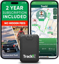 Tracki Pro GPS Tracker for Vehicles, Subscription Required, Cancel Anytime – Track Cars & Assets for Months – Hidden GPS Tracker for Car (Tracker + 2Y Subs.)