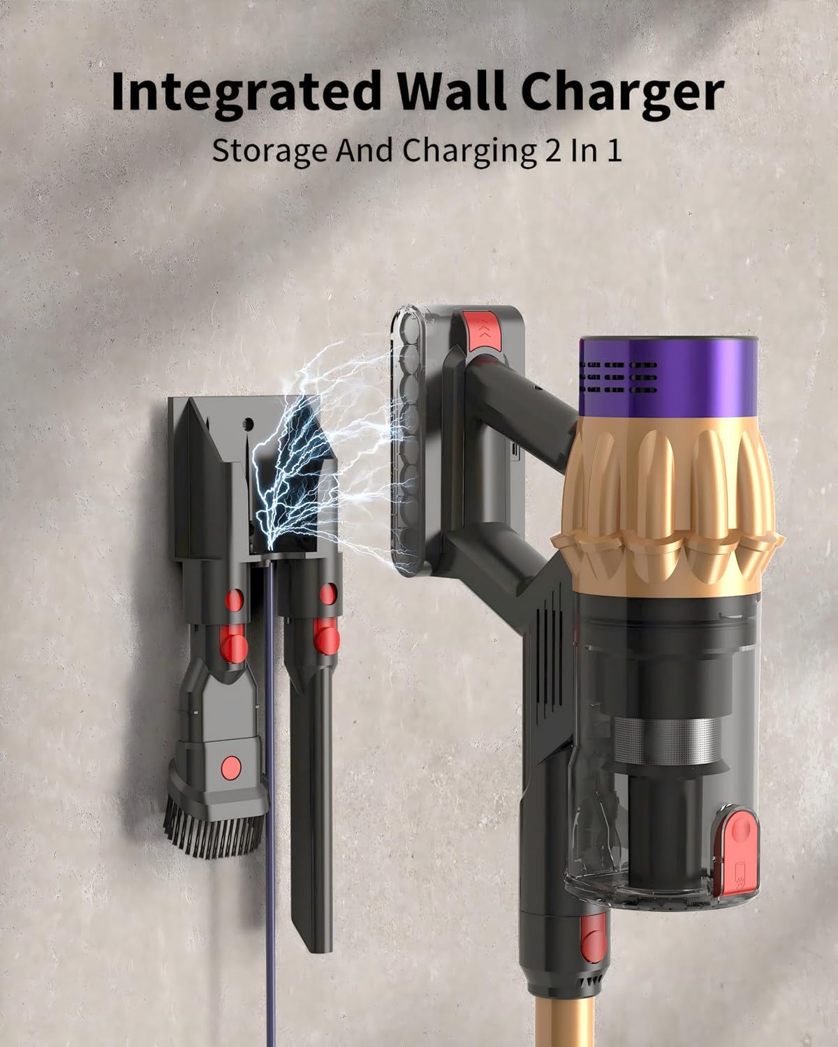 Cordless Vacuum Cleaner 55KPA Suction 65 Minute Runtime with Touch Screen and Self Standing for Carpets Hard Floors and Pet Hair