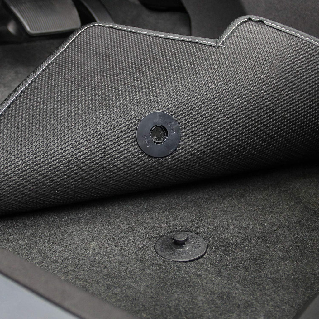 Lloyd Mats Floor Mats for Cadillac XT5 2017-2025 | 2PC Front Mats | Charcoal | Non-Slip Backing