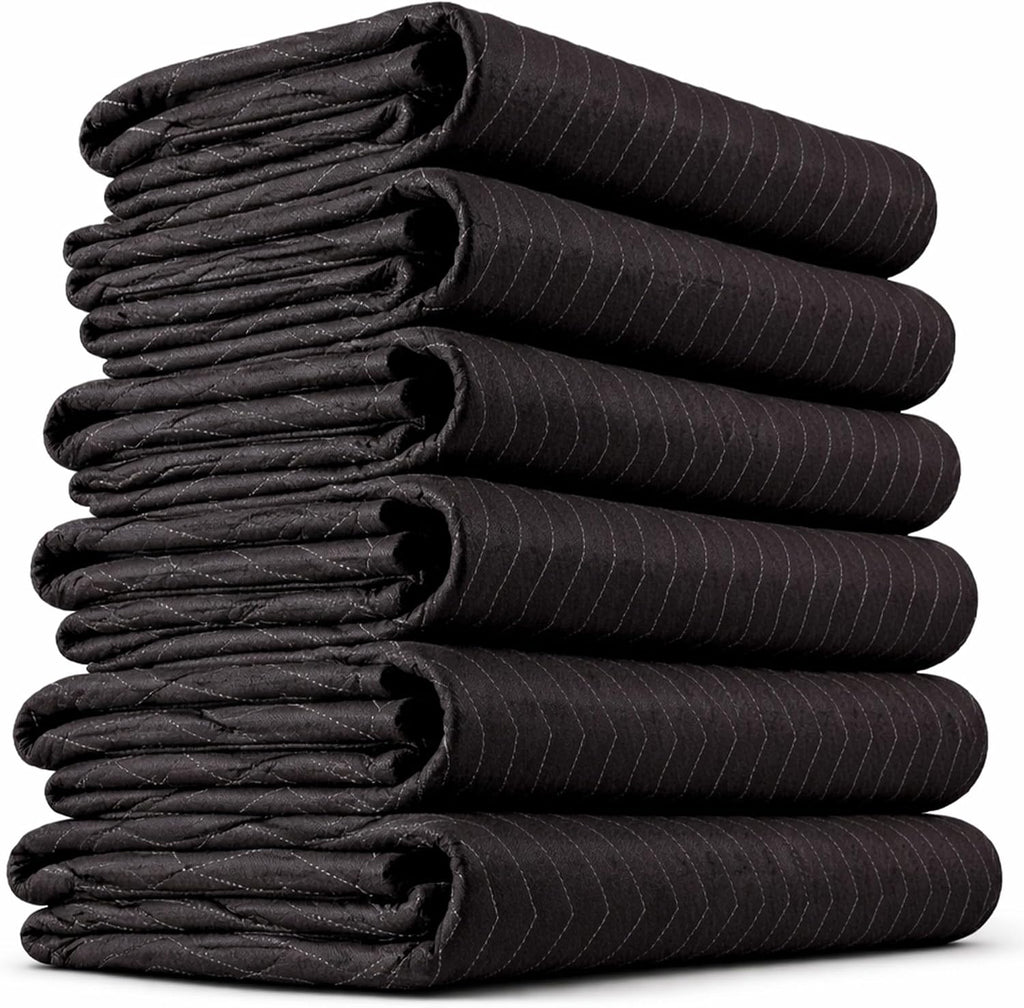 US Cargo Control 54 lb/Dozen, 80'x72' Large Moving Blanket, MBECONO54 Econo Mover, 6-Pack