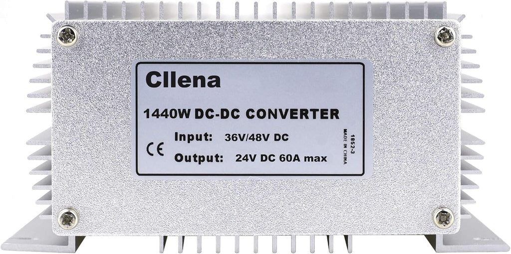 36V/48V to 24V DC/DC Buck Converter, 60A, 1440W, Waterproof