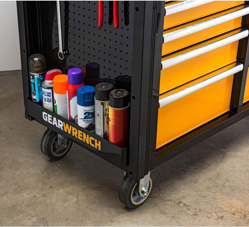 GEARWRENCH 42' 11 Drawer Mobile Work Station, Black & Orange - 83169