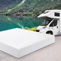 Short King RV Mattress Memory Foam-Mattress 10 Inch, Updated Cooling Green Tea/Gel Mattresses for Camper/Truck/Trailer, Medium Firm-Mattress with Fiberglass-Free Cover, CertiPUR-US,in USA, 75'' x 72''