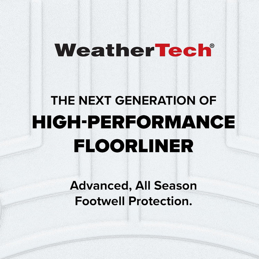 WeatherTech FloorLiner HP Custom Fit Floor Mats for Chevrolet Silverado 2500HD/3500HD, Sierra 1500 Limited, Sierra 1500-2nd Row (4614365IM), Grey