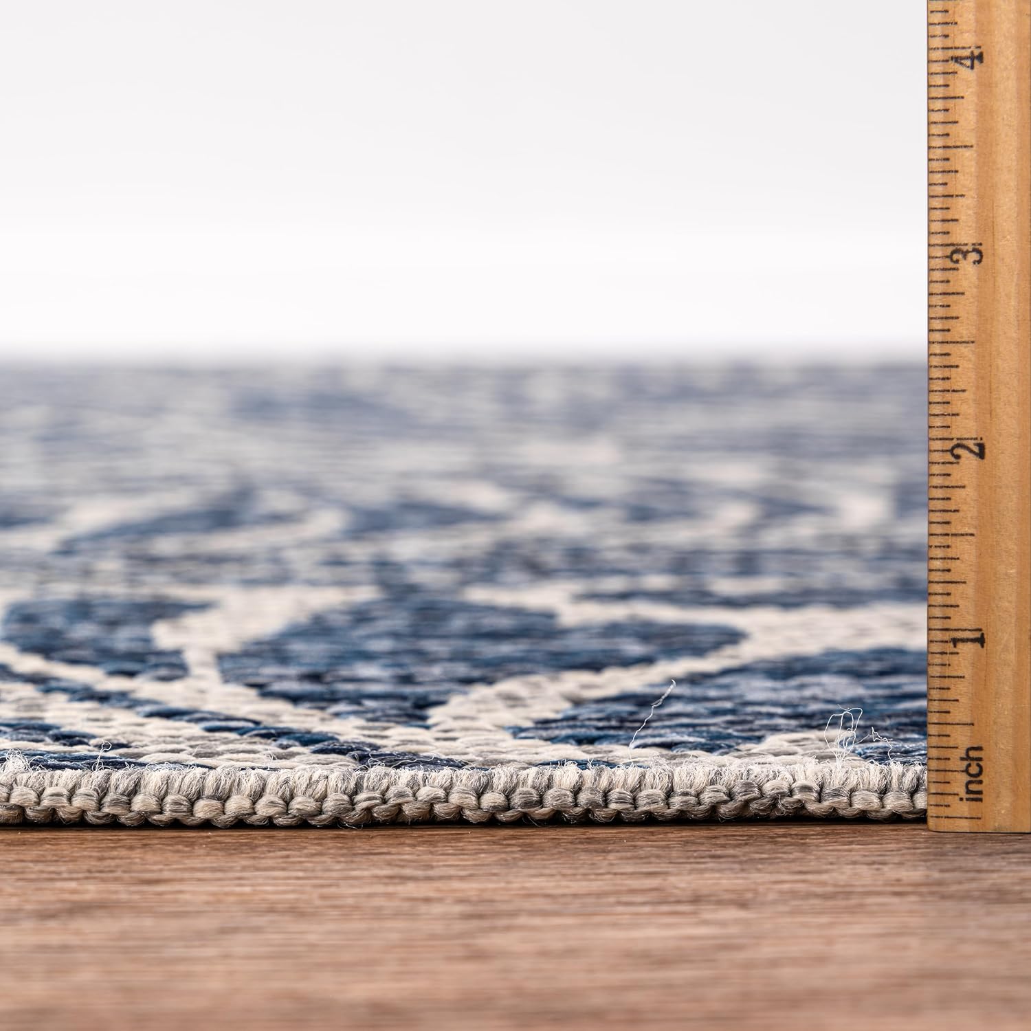 Keen Home Design Terrace Outdoor Area Rug - 12x15 Washable Indoor/Outdoor Rug for Patio, Kitchen, Balcony, Beach, Garden, Deck and Porch, Size: 12'x15'